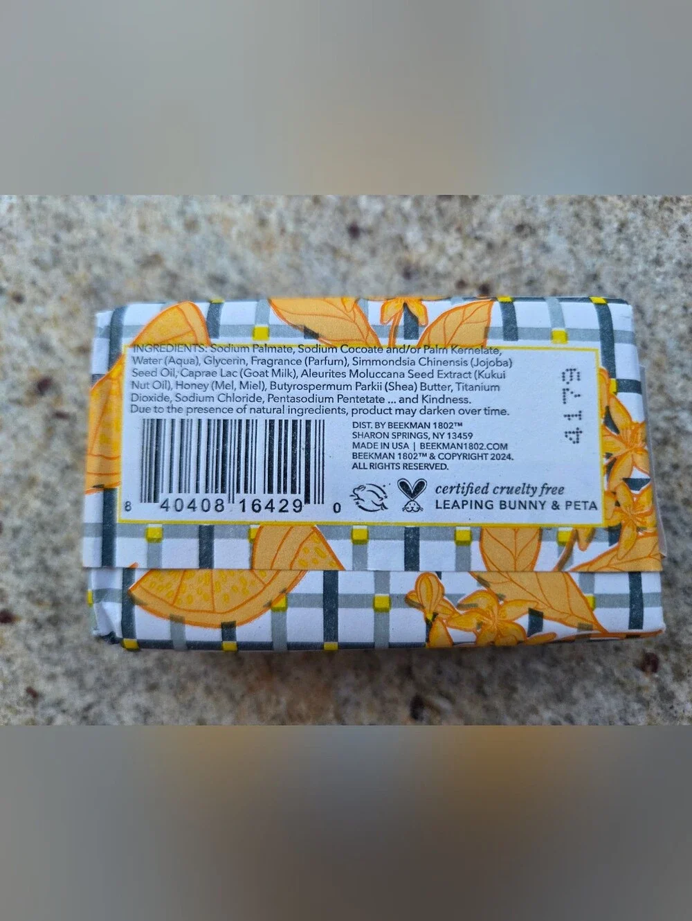 Beekman 1802 Honey & Orange Blossom bath and body duo featuring a fresh